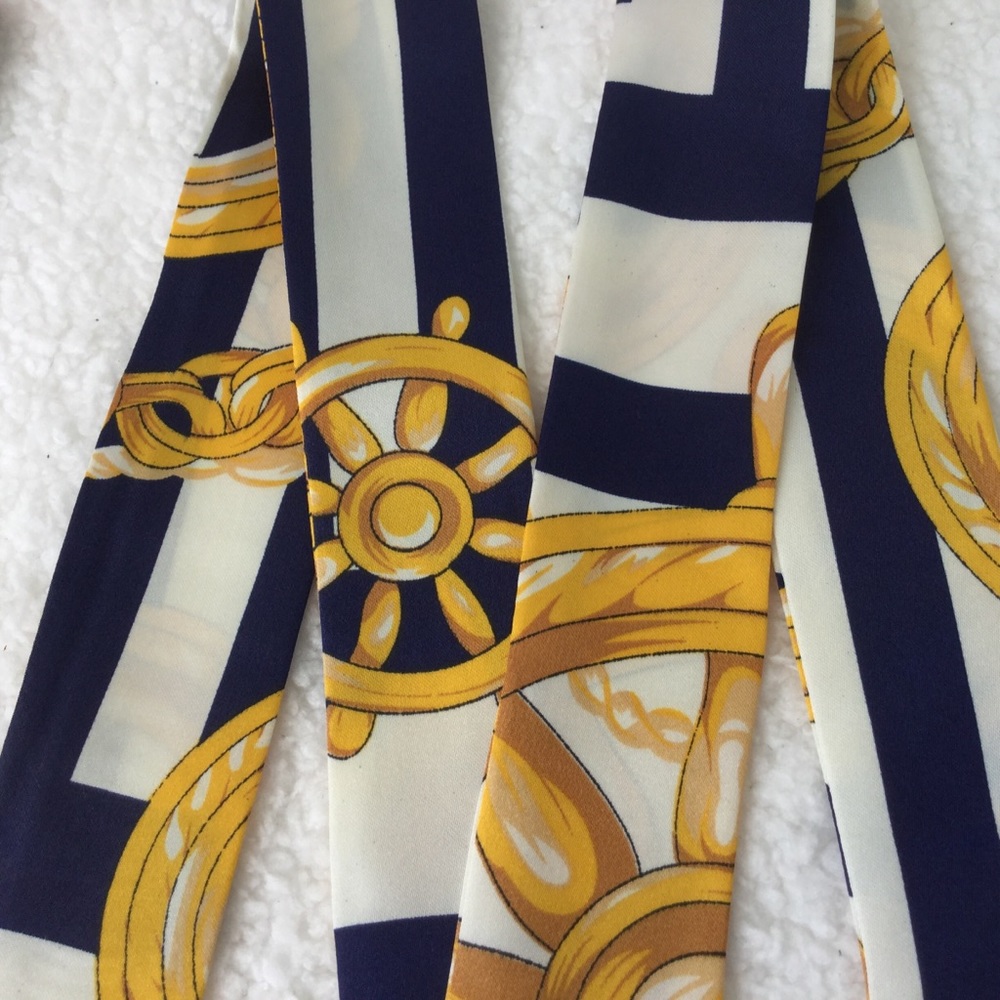 2pcs Twilly Scarves Handbag/ Handle Ribbon - Picture 5 of 11